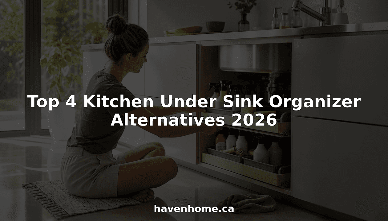 Top 4 Kitchen Under Sink Organizer Alternatives 2026